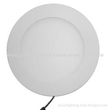 LED flat round design panel light for general lighting solution for office lighting option